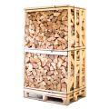 Full pallet kiln dried split birch logs 25cm