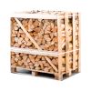 Half pallet kiln dried split ash logs 25cm
