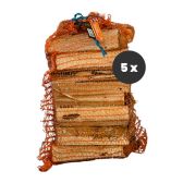 Giant Flames FSC Kindling 5 nets x 12.5L (62.5L)