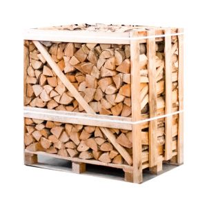 Half pallet kiln dried split ash logs 25cm
