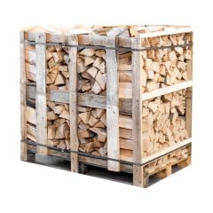 Half pallet kiln dried split beech logs 25cm 