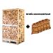 Full pallet kiln dried logs 33cm + free 5 bags kindling