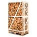 Full pallet kiln dried split alder logs 25cm