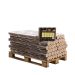 Round beech briquettes half pallet 48 packs x 10kg - 480kg