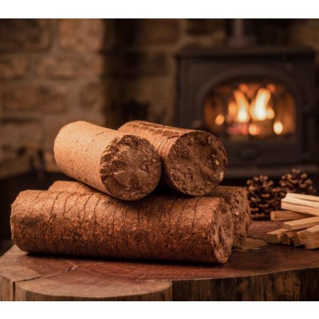 Heat logs vs firewood comparison
